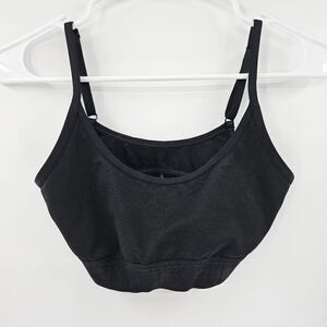 Victoria's Secret PINK sport black sports bra adjustable straps small